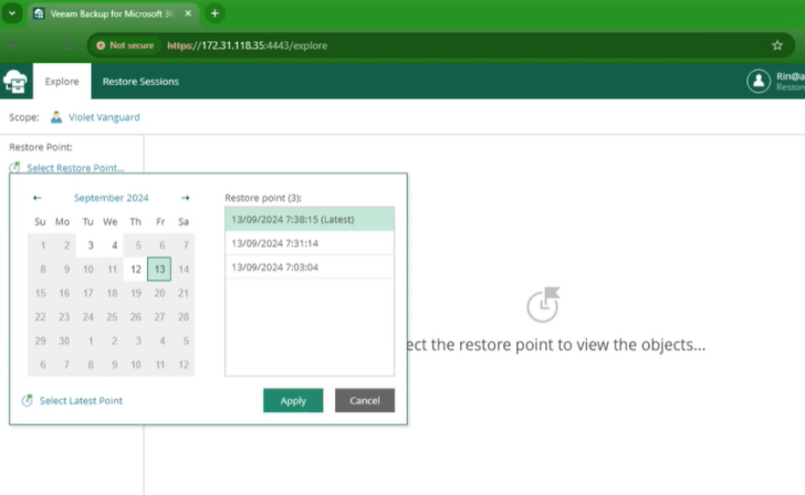 Come ripristinare i dati di Microsoft 365